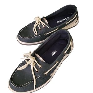 Reel Legends Navy 8 Boat Shoes